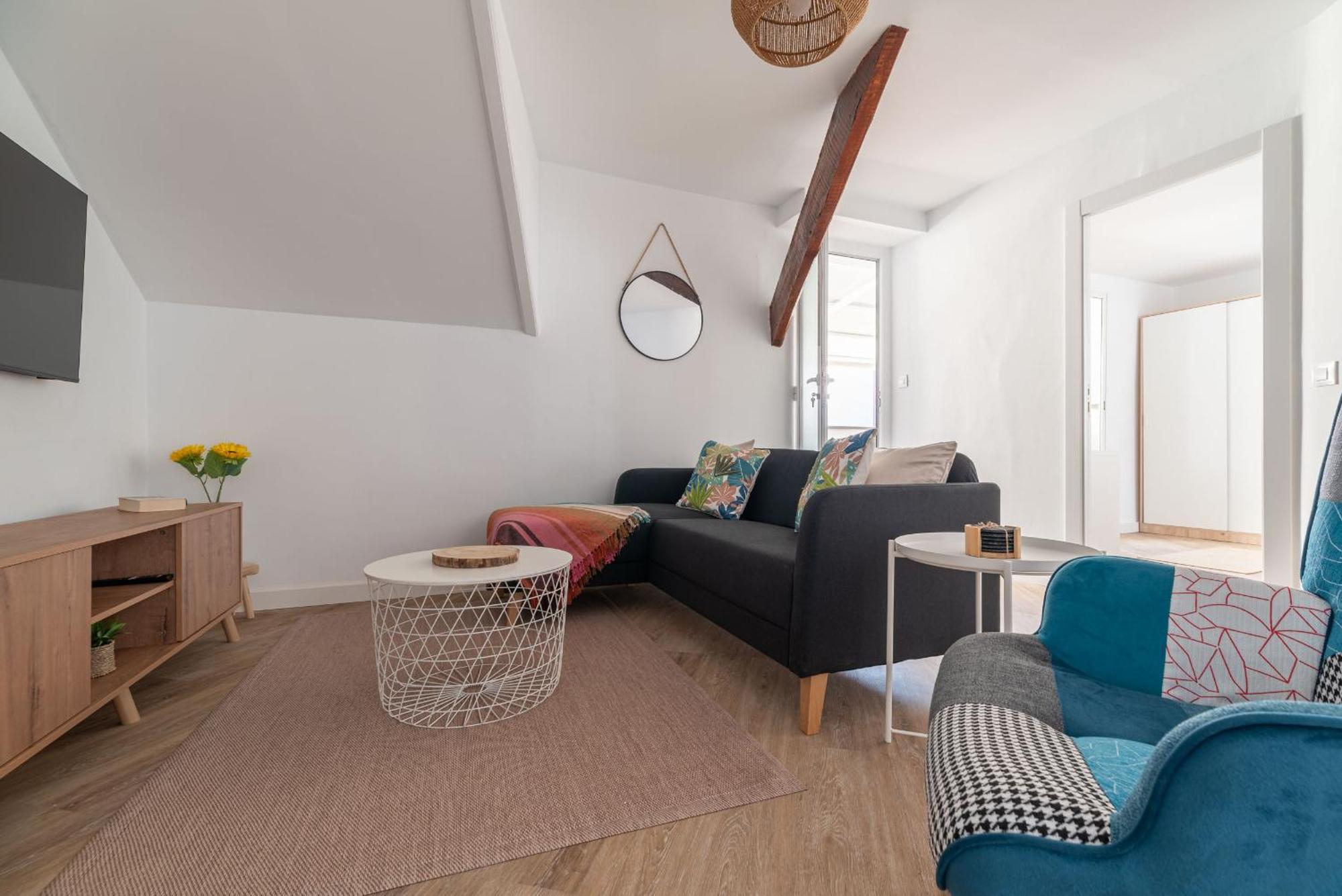 Gran Atico Con Terraza Apartment Vigo Luaran gambar