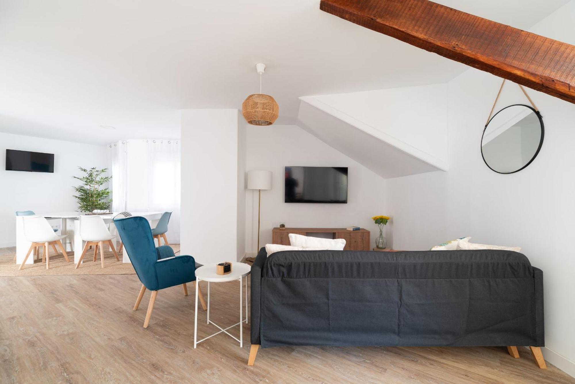Gran Atico Con Terraza Apartment Vigo Luaran gambar